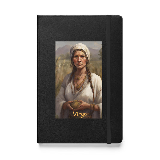 Virgo Hardcover bound notebook