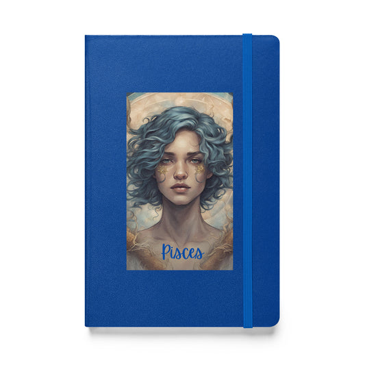 Pisces Hardcover bound notebook