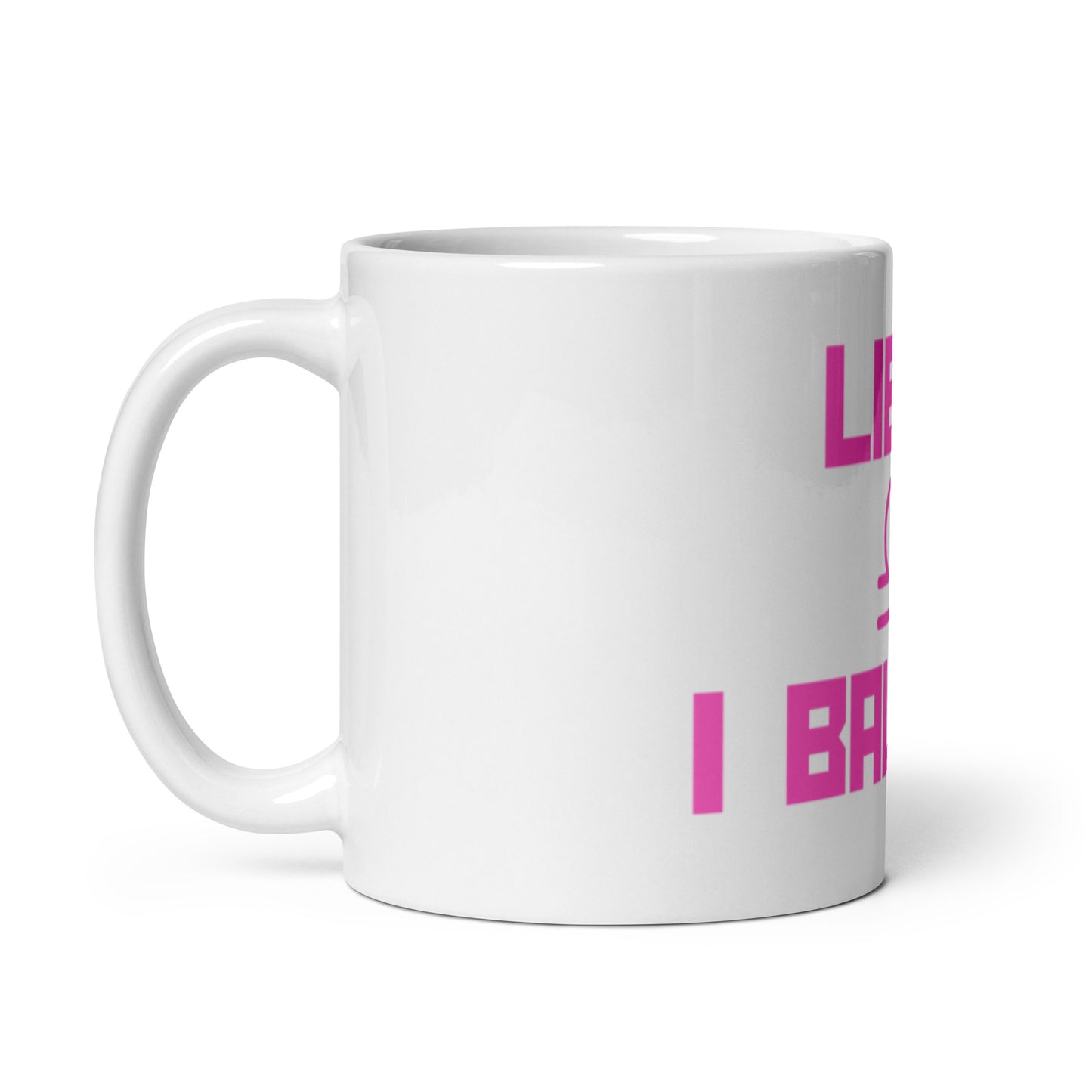 LIBRA I BALANCE White glossy mug